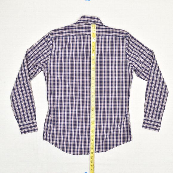 Buttoned Down Men Shirt Long Sleeve Cotton Blend Multicolor Size M 15-15.5 34/35 - Picture 5 of 8